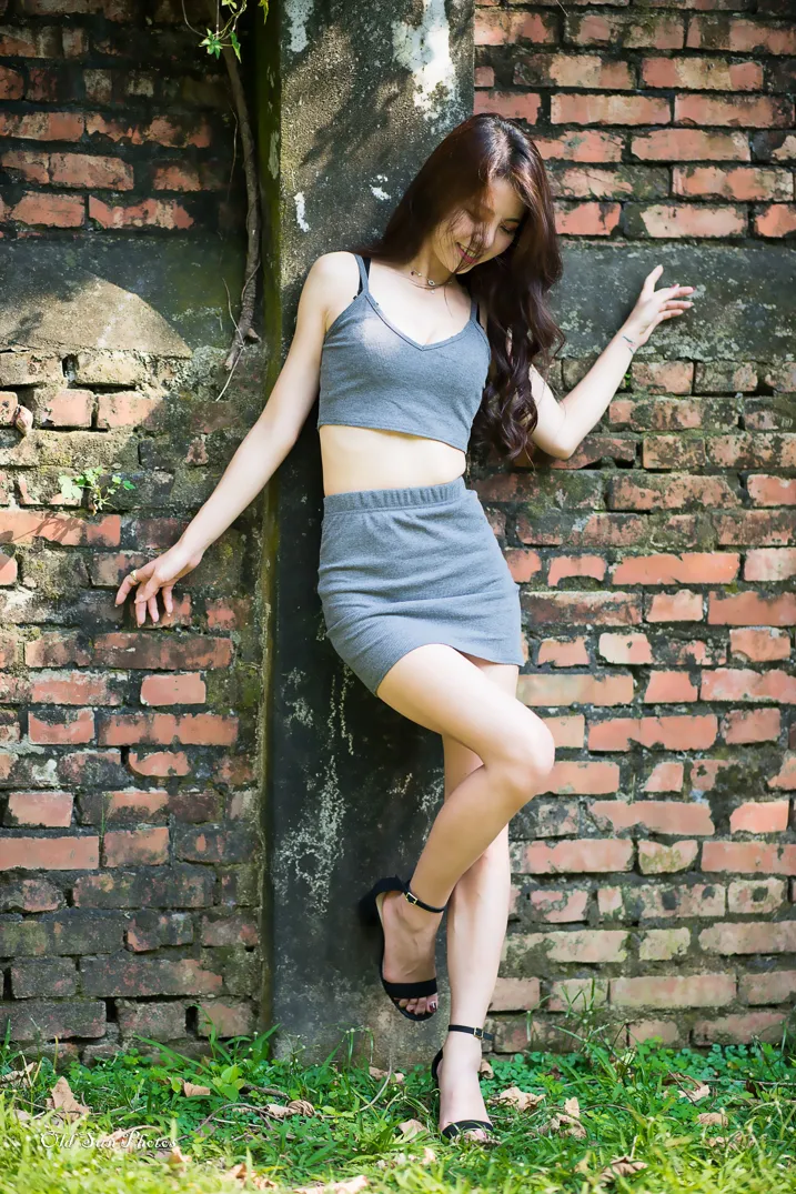 [Mzsock] NO.154 Debby Chiu midriff-revealing short skirt with high legs street photography#[105P]-63